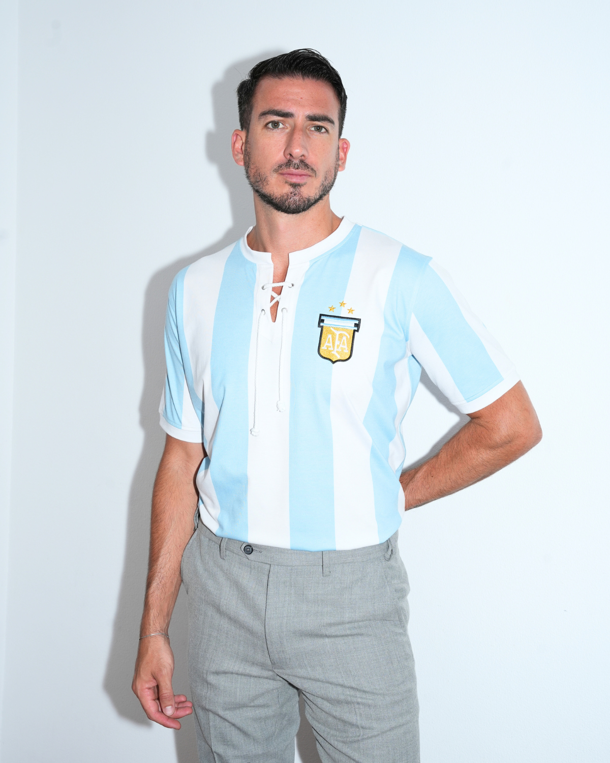 T-Shirt Argentina Celeste y Blanco